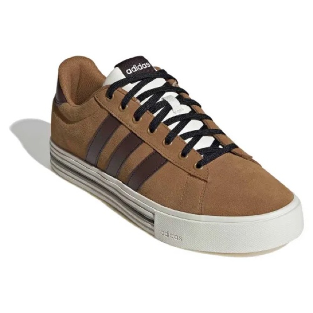 adidas Brown and Dark Brown Low-Top Sneakers